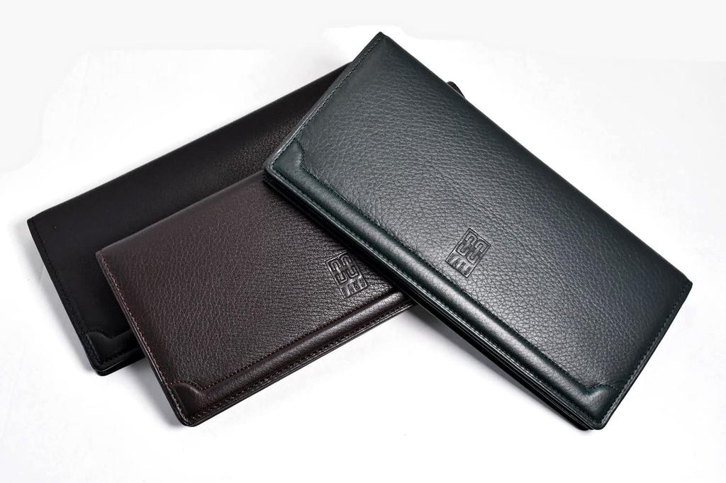 Daks PRESTIGE Men's Long Wallet, Black