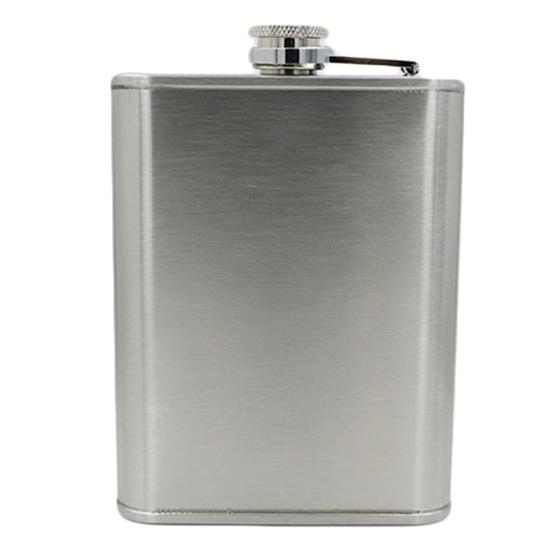 Cigarette Case 5/6oz Stainless Steel Hip Flask Wine Liquor Alcohol Drinkware