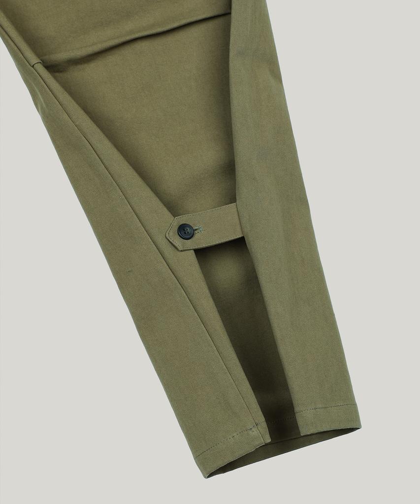 Peullojeulum Flare Button Pants [Khaki]