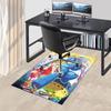 1pc Megaman Anime Cartoon Design Office Chair Mat Non-Slip Carpet for Home Decor, Living Room, Bedroom, Game Room - Perfect Gift for Fans of Mega Man