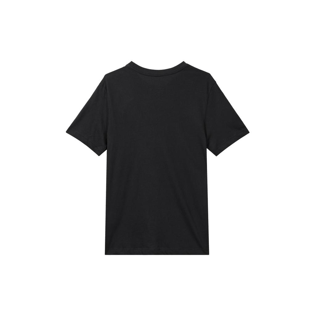Nike Dri Fit T Shirts Men's Black Crew Neck Moderate Straight Fit BV0644-010