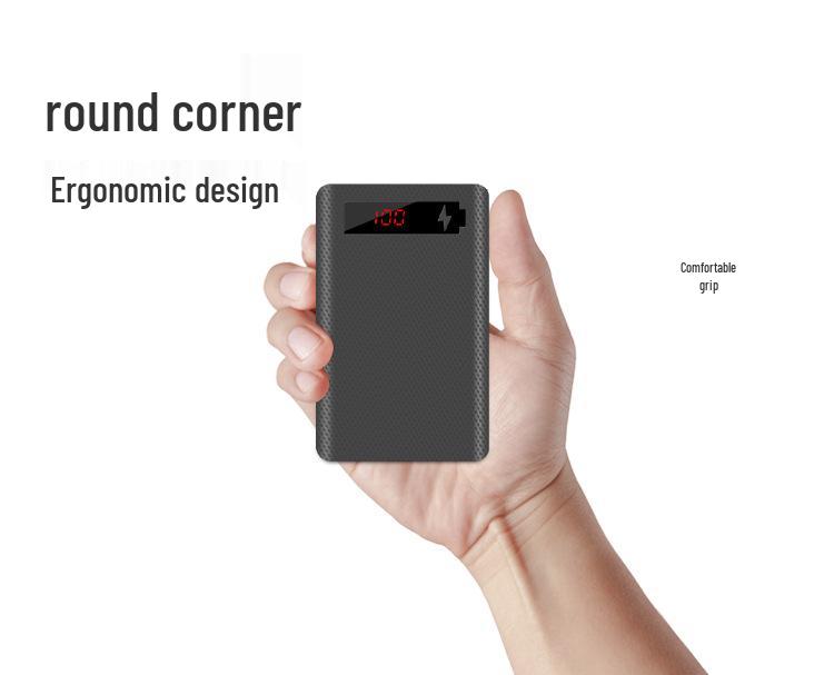 5-Section 18650 Battery DIY Power Bank Case with Digital Display