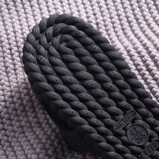 Damen-Hausschuhe für Frühling und Sommer, weiche Sohle, leicht, flach, für den Innenbereich, große, rutschfeste Strandhausschuhe für den Außenbereich