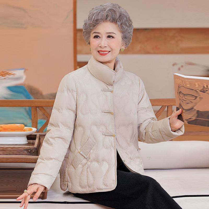 Mamas Winter Daunenjacke - Stilvoll, Kälteschutz, Schmale Passform für Frauen mittleren Alters & Oma