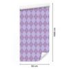 Pastel Diamonds Wallpaper Lavender and Purple for Living Room and Bedroom 50x1000