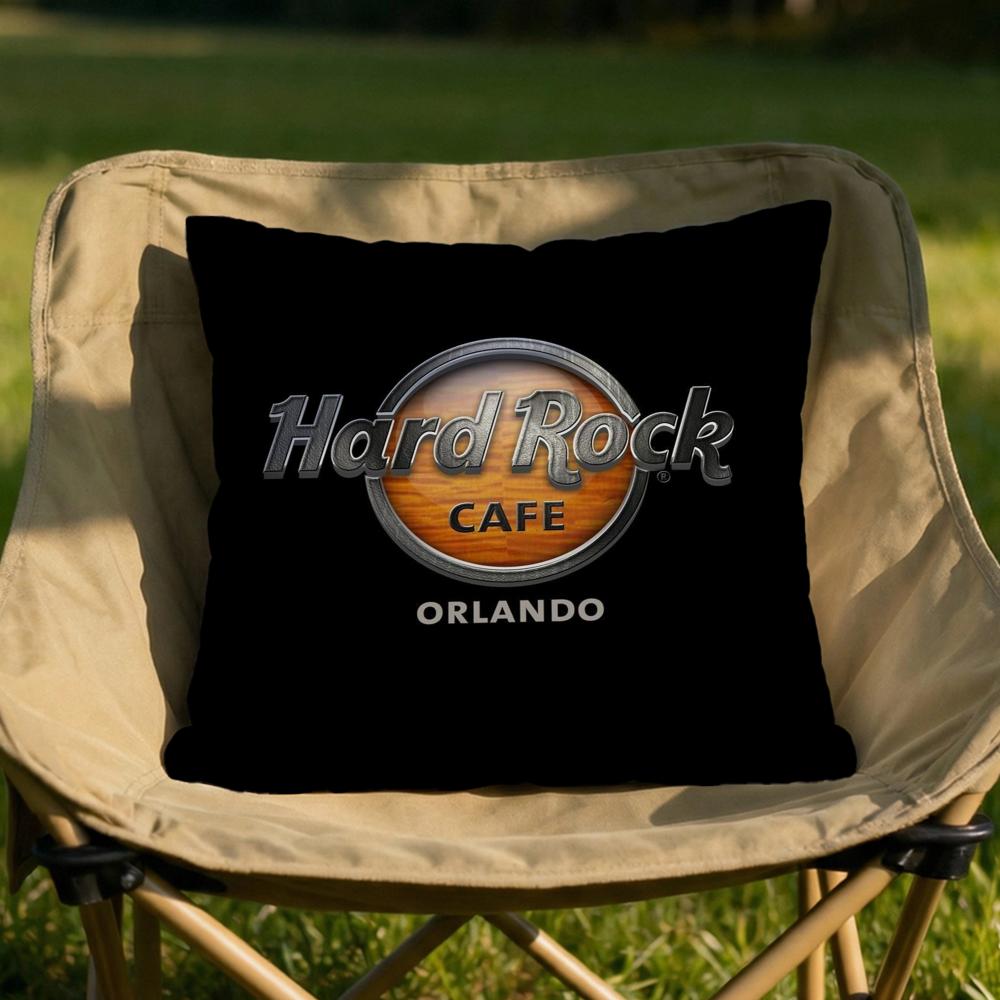Luxury HHardcore Cafe Cushion Cover Soft Reversible Durable Pillow Cover MultiScene Use for Home Car Daily Comfort