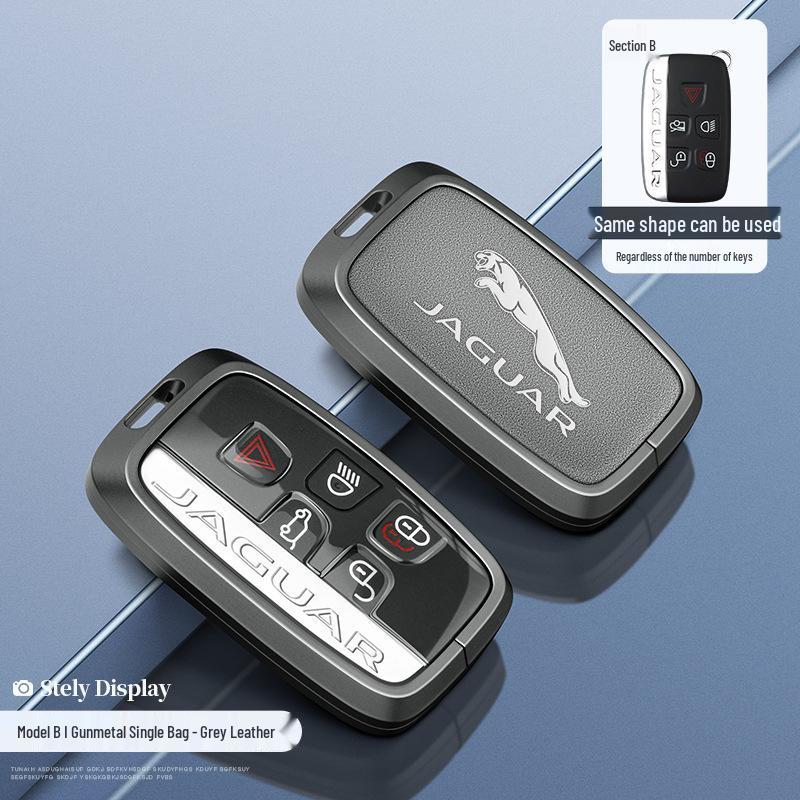 Jaguar Key Cover: Fits XFL, XEL, E-Pace, F-Pace, F-Type, I-Pace, XJ, XE - Women's Protective Car Shell