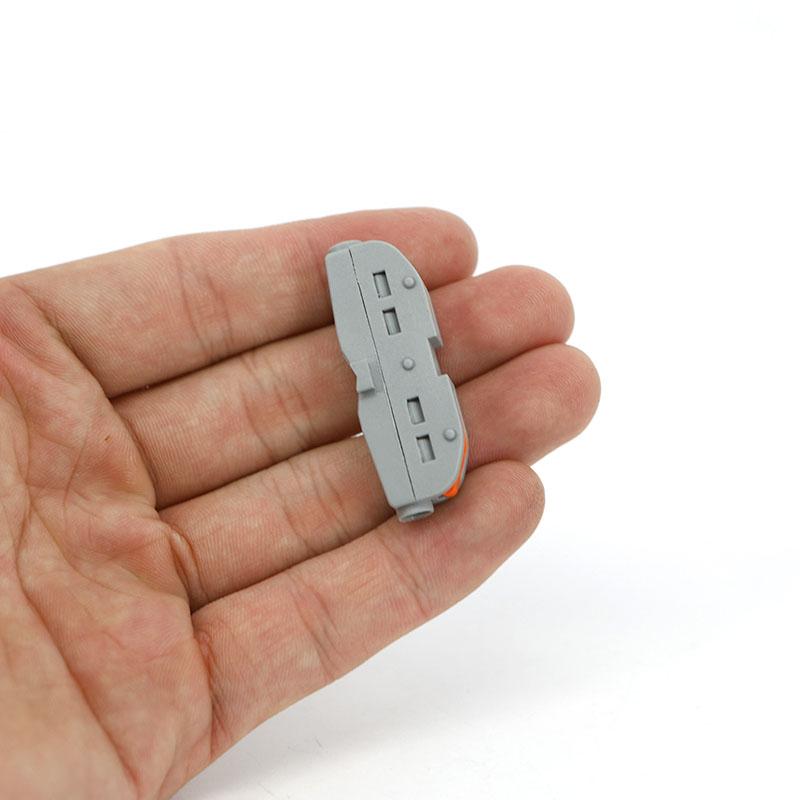 10pcs 1 To 1 Way Inline Lever Wire Connectors   Assemblable Wire Connector Electrical Connectors Wire Terminals