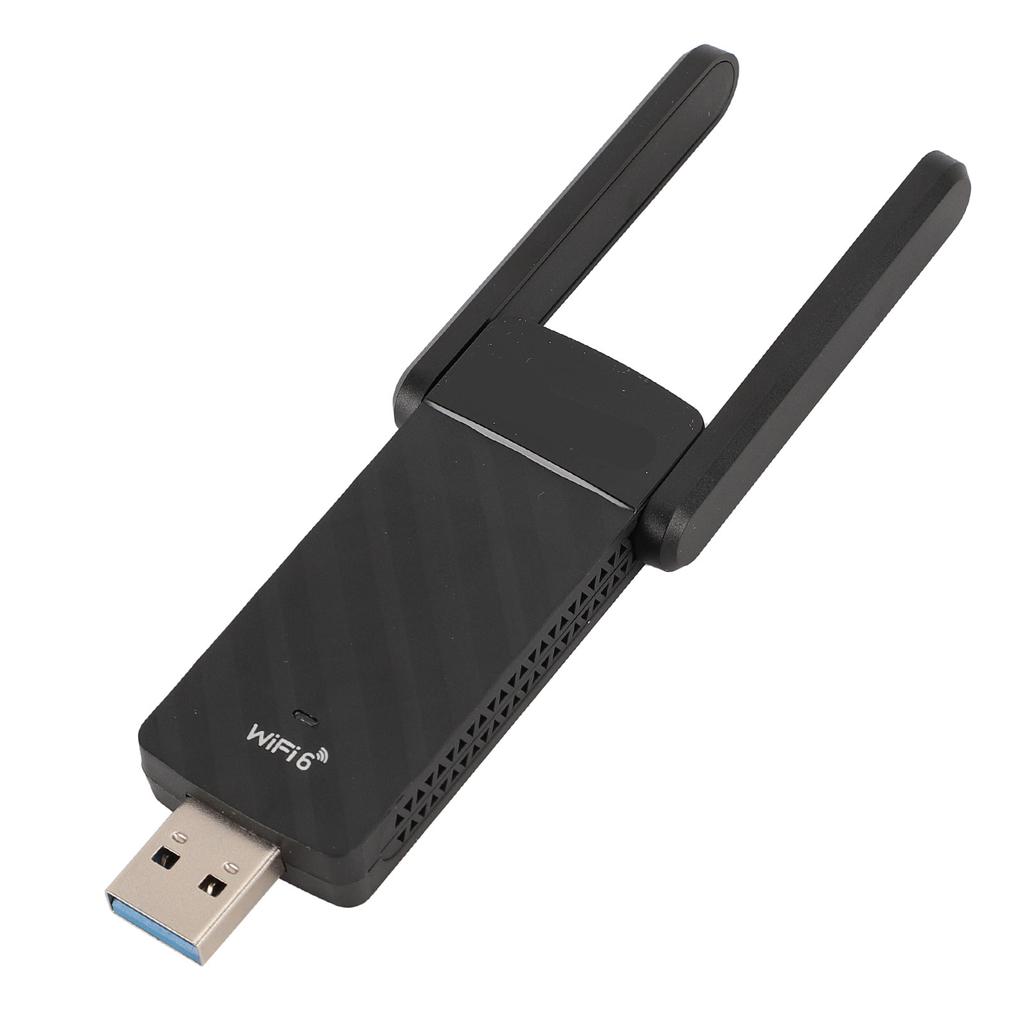 Wireless USB Adapter 1800Mbps 3Dbi High Gain Dual Antennas 2.4G 5.8GHz Network Adapter for Desktop P