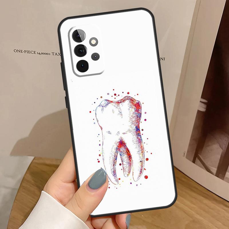 Dental Definitions Tooth For Samsung Galaxy A53 A33 A13 A23 A15 A25 A35 A55 A51 A71 A12 A32 A52 A14 A34 A54 Case