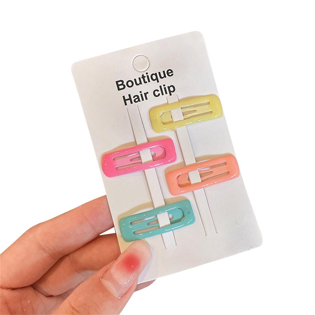 Hjertehårspenner Søt klikkspenne for jente Hjertehårspenne For barn Hjertehårnål Panneluggklemme Hårnål Bb-hårspenne