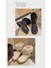 Women's Furry Snow Boots with Side Zipper and Thick Sole