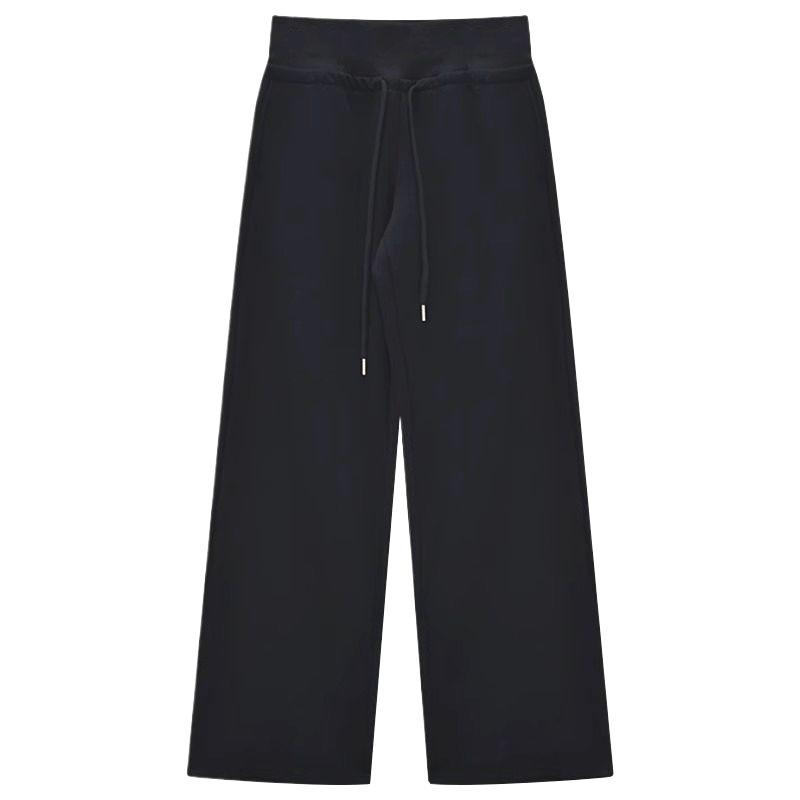 High Waist Wide-Leg Drawstring Pants – Women's Casual Loose Fit for All Seasons
