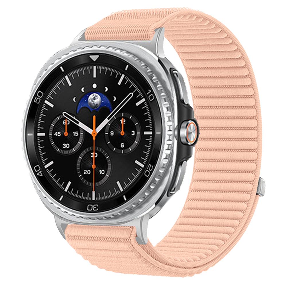 

Нейлоновые волнистые ремешки для Samsung Galaxy watch 8 40мм-44мм/8 classic 46мм Умный браслет Аксессуары для ремешка Samsung Galaxy Watch Watch 8 40-44-46mm розовый
