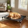 Chew Proof Pet Cat Cot Breathable Mesh Cat Hammock Washable Elevated Dog Bed  All Seasons