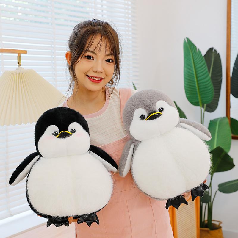 New Cute Penguin Doll Penguin Plush Toy Doll Cute Birthday Gift Throw Pillow