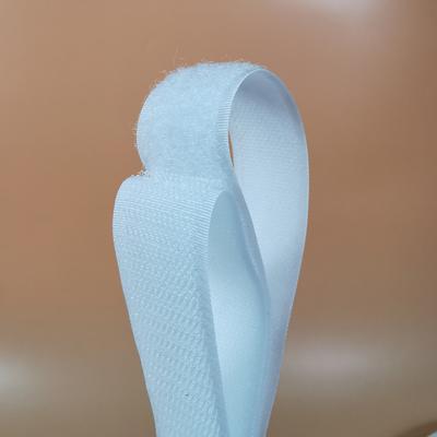 Custom Sizes Stretch Hook Loop Fastener Tape/Fabric Magic Tape High Adhesive Force Elastic Adjustable Nylon Polyester Shoes Bags
