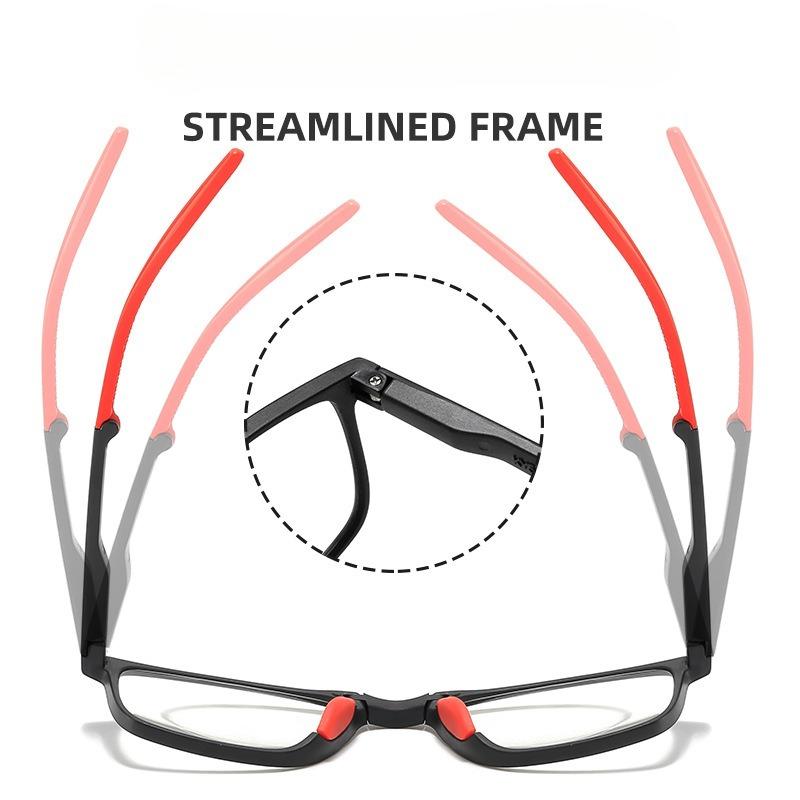 Portable Folding Photochromic Presbyopia Glasses Anti-blue Light HD Ultra-Lightweight Business Reading Glasses Diopter 0 To +4.0