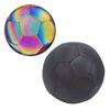 Calcio Riflettente Olografico   Pelle PU Luminosa al Buio Calcio Riflettente Luminoso   con Pompa Taglia 5