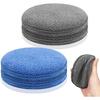 4 Pcs Wax Applicator Pads, 5 Inch Microfiber Applicator Pads Detailing Soft and Reusable Buffing Pad Foam Applicators Pad for Car Polishing and