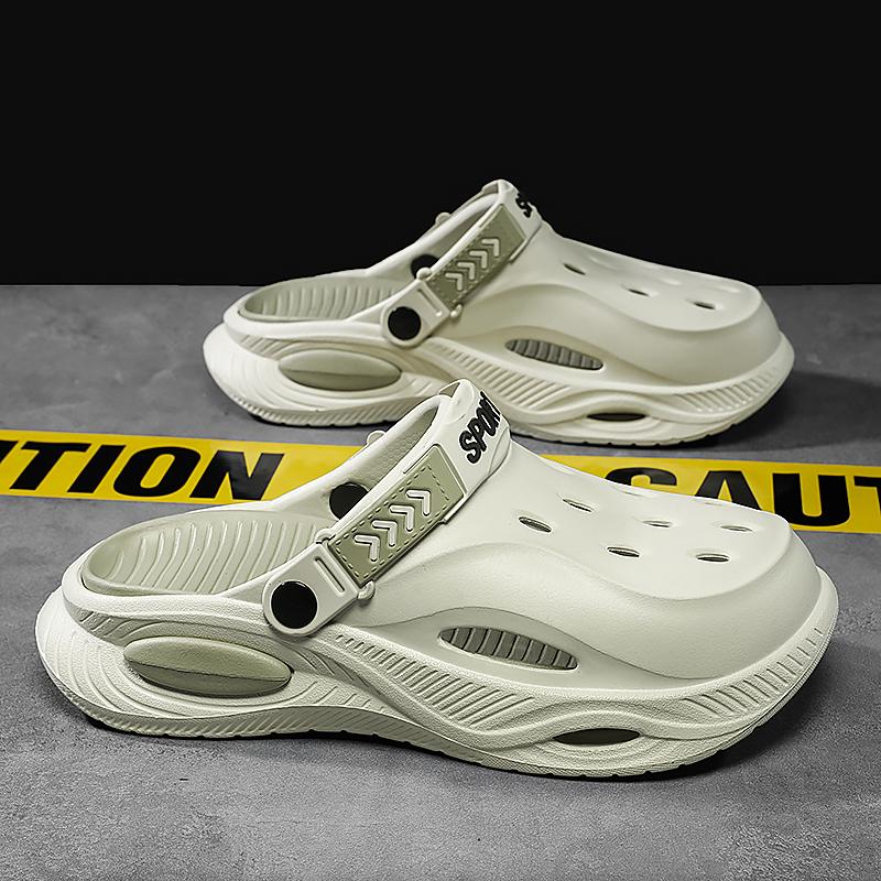 Fashion CYYTL Mens Slippers Casual Summer Outdoor Beach Shoes Sandals Walking Slides Comfort Lightweight Luxury Designer Fashion Leather