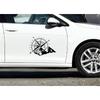 Car Off Road Suv Window Glass Hoods Body Side White Compass Totem Decal Sticker