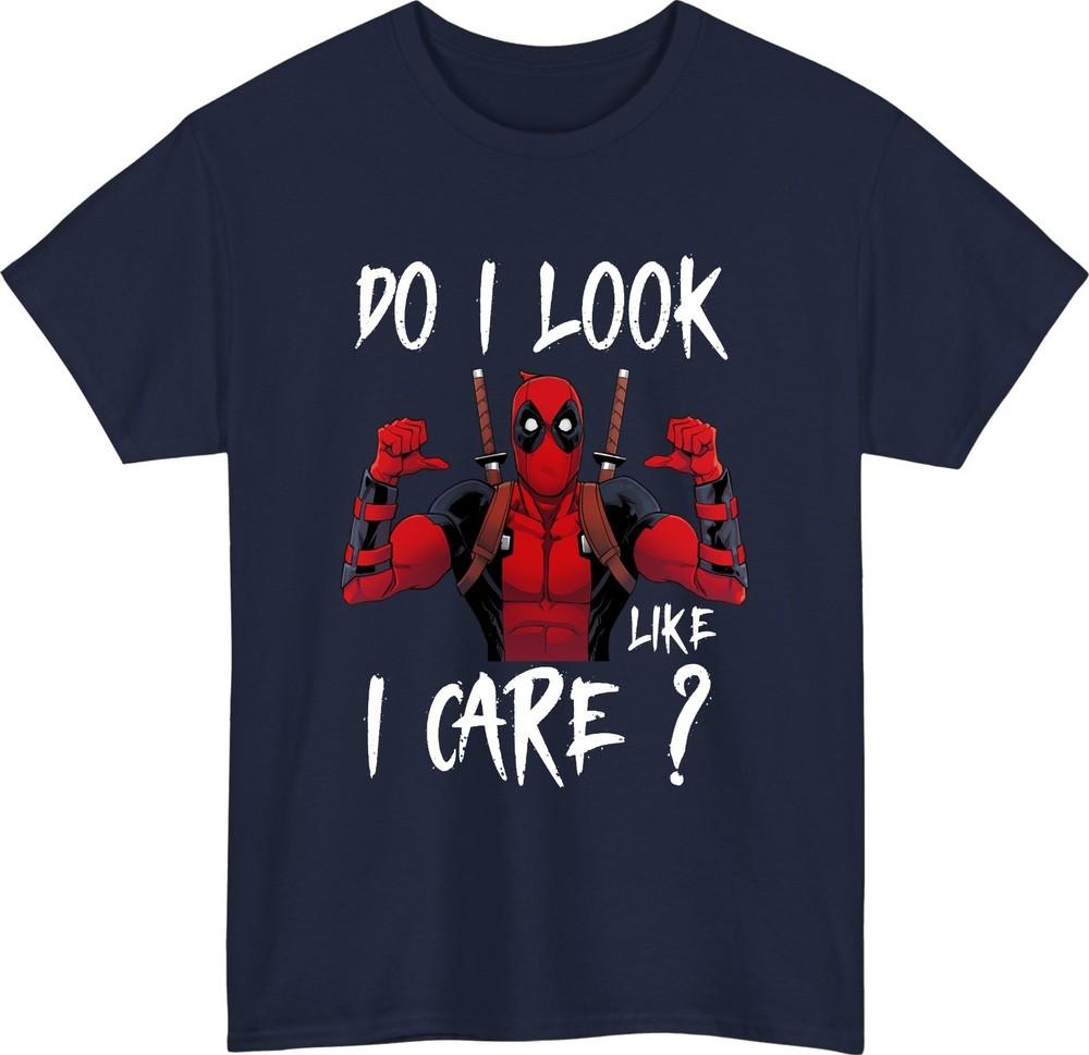 Do I Like I Care Funny Cartoon Character TShirt Red Nose Day Unisex Meme Tee S