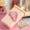 MIT Square Shape Ice Cream Mold DIY Handmade Dessert Fruit Maker Reusable Ice Cube Tray Popsicle Home Ice Cream Maker