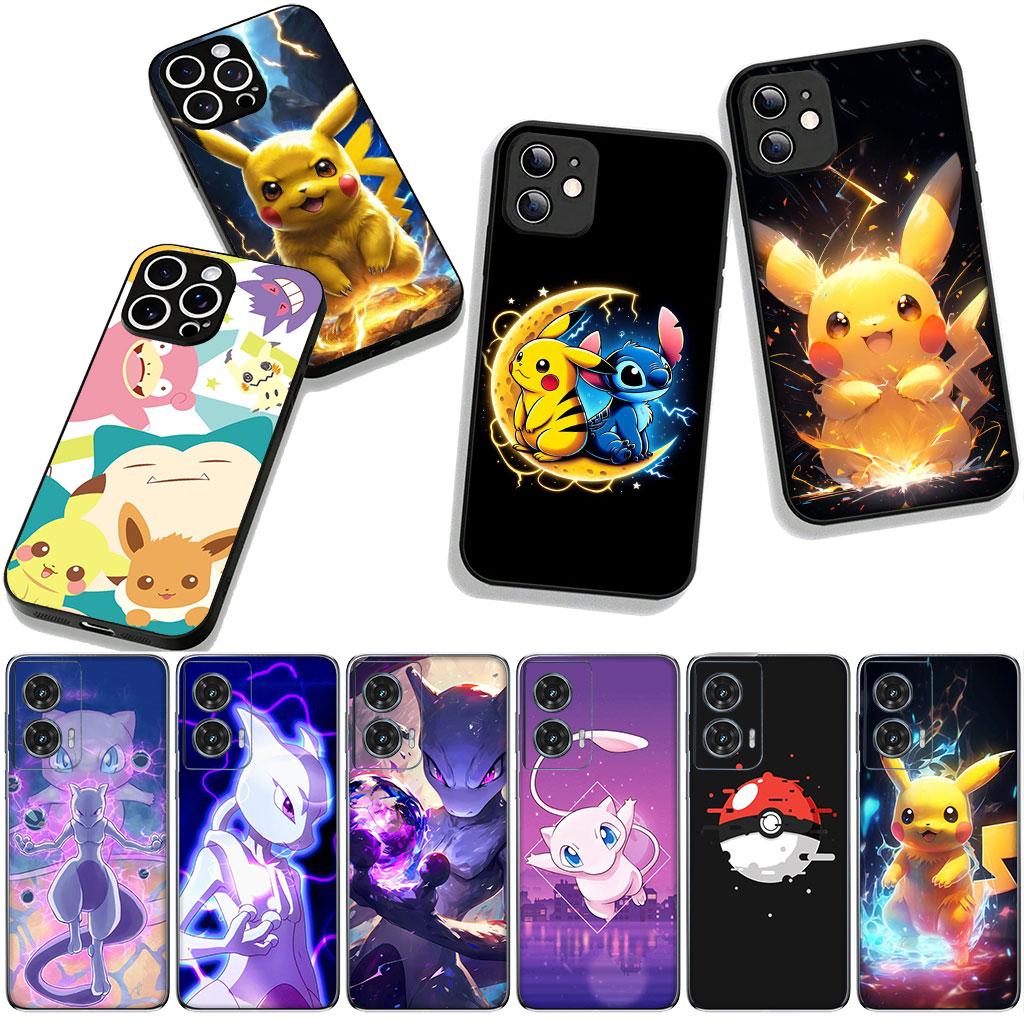 Cover for Huawei P30 P20 P10 Mate 10 20 Pro Lite Y9A Y8S P Smart Y7 Y9 Prime Y6 Phone Case Mewtwo P-Pokemons Mew P-Pikachus