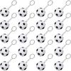 12-24 Pcs Mini Football Keychains Sports Keychain Team Souvenir Sport Rewards Sports Themed Gift Accessories 4