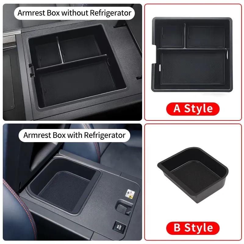 For 2024-2025 Lexus GX550 Upgrade Interior Decoration Accessories GX 550 Center Console Armrest Box Storage Box Compartment Tray