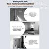 Waterproof Transparent Socket Boxes Set of 4 Pieces with Self Backing Splash Proof Covers for Outlet Protection