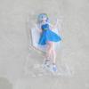 BANDAI Rem Anime Figure Re:Zero kara Hajimeru Isekai Seikatsu Kawaii Re Crystal Dress Blue White Cute Model Doll Static Toys