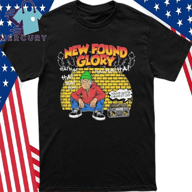 New Found Glory Laugh It Off Graphic Shirt Unisex T-Shirt XXXXL