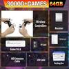 New 4K TV Game Stick M15 Video Game Console 64G Built In 30000 Games Wireless Controller Gamepad Retro Handheld Game Console
