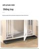 Solid Wood Dog Crate with Toilet Separation - Small to Medium Dog Wooden Cage/Villa