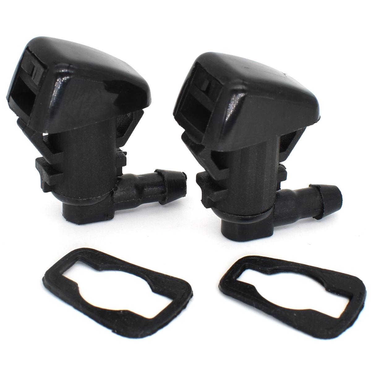 

2 шт. форсунка для омывателя лобового стекла автомобиля 85381-AE020 для Toyota E120 Corolla Camry Sienna Avensis T25 Corsa XV30 Hilux чёрный