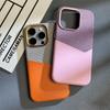 Magnetic Fabric Cloth Leather Phone Case For iPhone 15 Pro Max 14 Pro 16Plus 17 13 12 Contrast Color Card Insertion Hard Cover