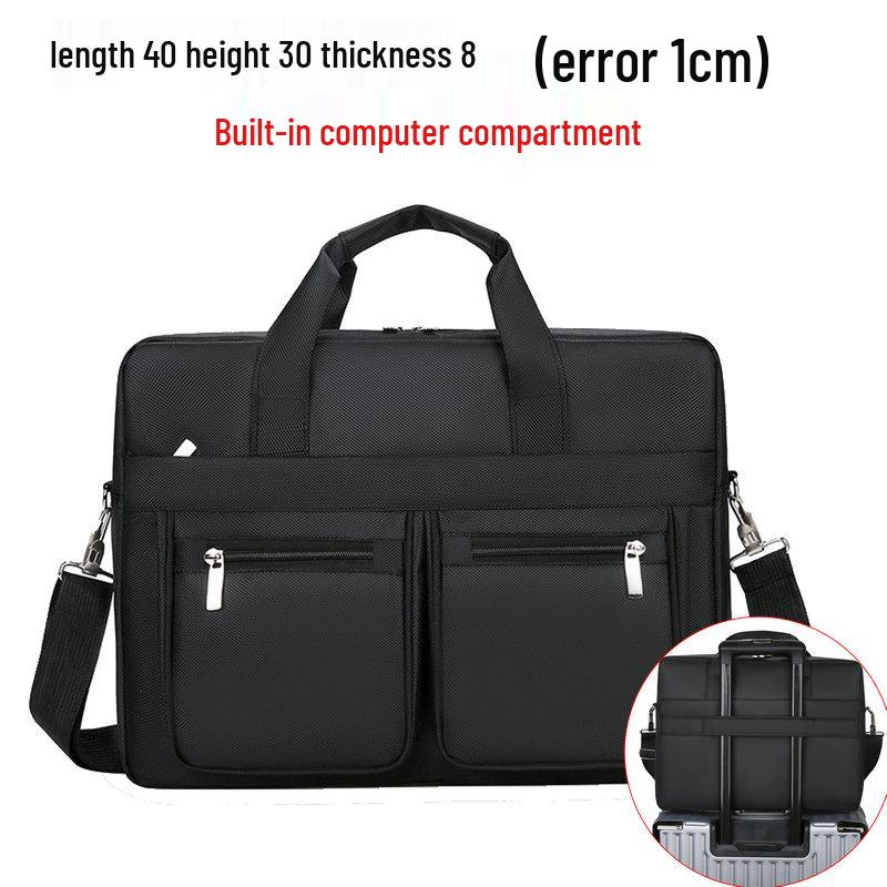 Korean Oxford Waterproof Men's Crossbody Bag - Wear-Resistant Casual Sport Briefcase Handbag