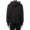 Versace FW22 Striped Letter Detail Hooded Drawstring Pullover Long Sleeve Sweatshirt Men sweatshirt Black 73GAIP10-CF00P-899