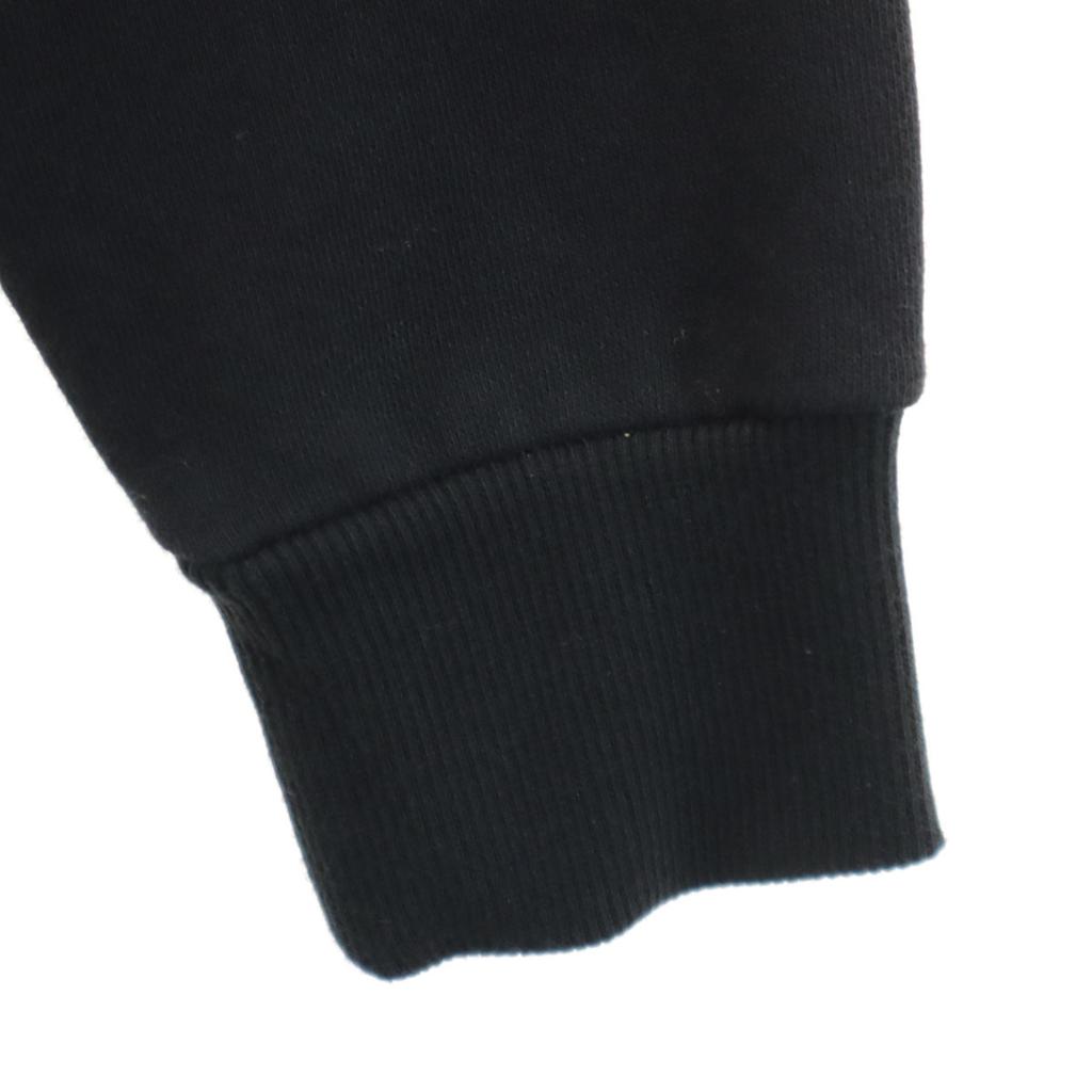 Emporio Armani Long Sleeve Sweat Trainer 40 Black Back Brushed Women Used