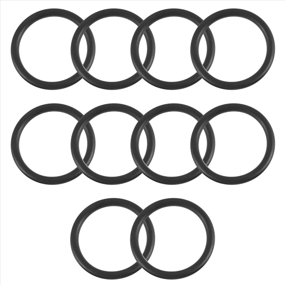

BHBL 10 PCS Metric O Rings Black Nitrile Rubber 40 mm OD 4 mm thick China Mainland