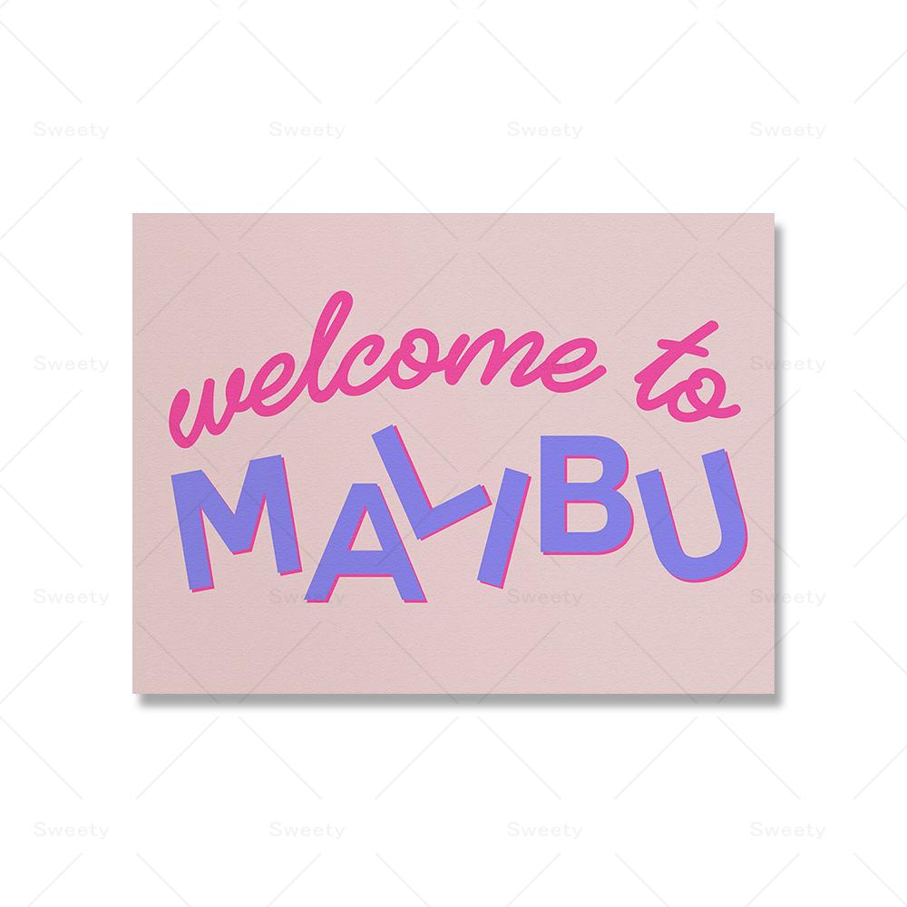 Wall Mural Pink Y2k Decor Trendy Retro Aesthetic Posters And Prints Cartoon Quote Wall Art Canvas Painting For Dorm Room Decor