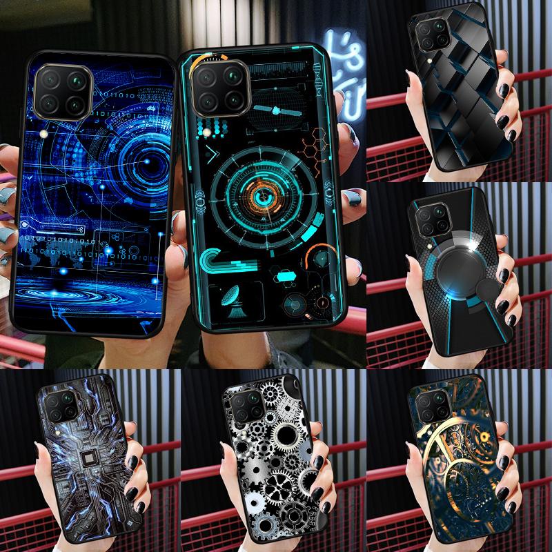 Technology Men's Luxury For Huawei P30 P60 Pro P20 P40 Lite Nova 9 10 SE 12s 12i 11i 8i Y91 Y60 Y70 Y72 Y90 Y61 Case