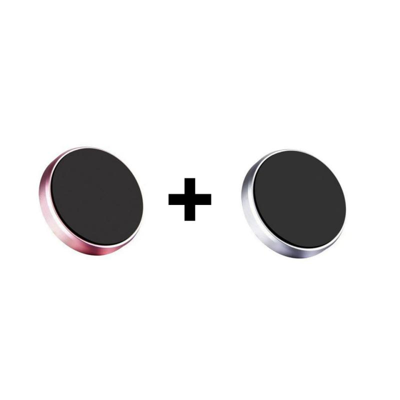 2pcs Super Magnetic Car Phone Holder Suitable for Mobile Phone GPS Stand Dashboard Wall Mounted Car Magnet Sticker