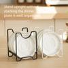 Non-slip Dish Drying Rack Breathable Kitchen Tableware Holder Plate Drying Shelf  Cutting Board