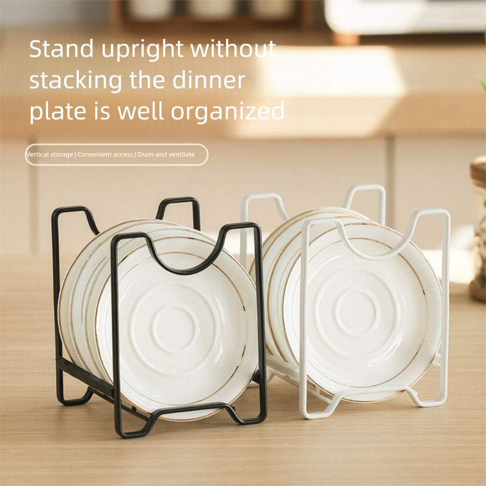 Non-slip Dish Drying Rack Breathable Kitchen Tableware Holder Plate Drying Shelf  Cutting Board