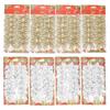 48pcs Xmas Tree Bow Decoration Miniature Xmas Tree Bow Ornament Hanging Xmas Garland Bows For Home P