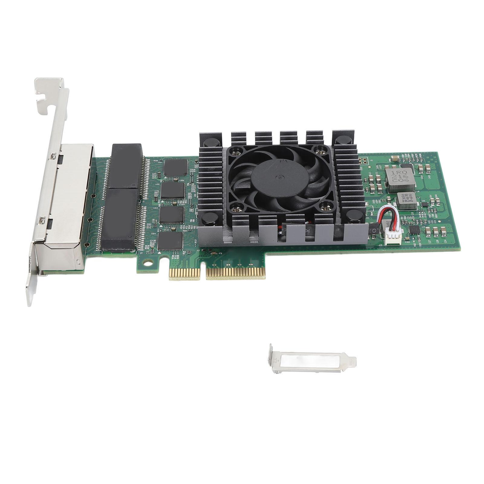 

4 Port PCIE X4 Network Card 1001000bps High Speed for Intel I211 Chip PCIE Gigabit Network Card