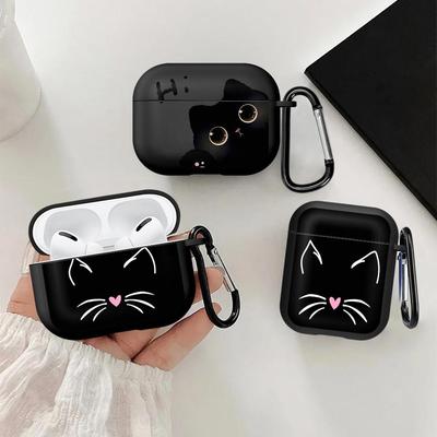 Estuches para Auriculares Funda Estuche Para Airpods 2 4 Pro2 1 Pro3 Pro 3 Gato Lindo